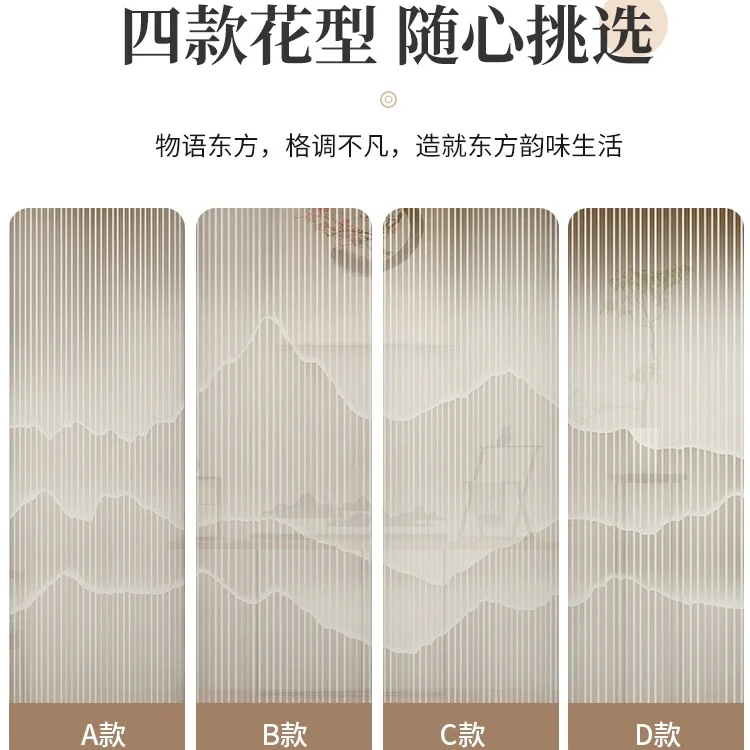 Chinese screen partition, modern and simple entrance, facing the door, solid wood home living room, small apartment bedroom entr