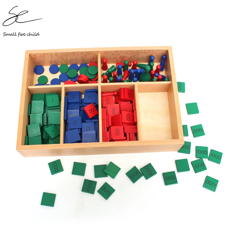 

NEW Baby Toy Montessori Stamp Game Math for Early Childhood Education Preschool Training Kids Toys Gift