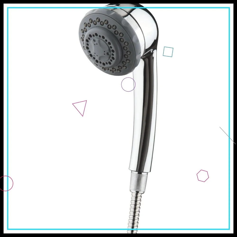 

Hand Held Water Filtered Showerhead, Chrome Finish, Reduces Chlorine & Sediment