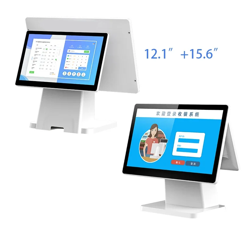 

Metal Capacitive Touch Screen All In One Point Of Sale Systems Completely Set Solution