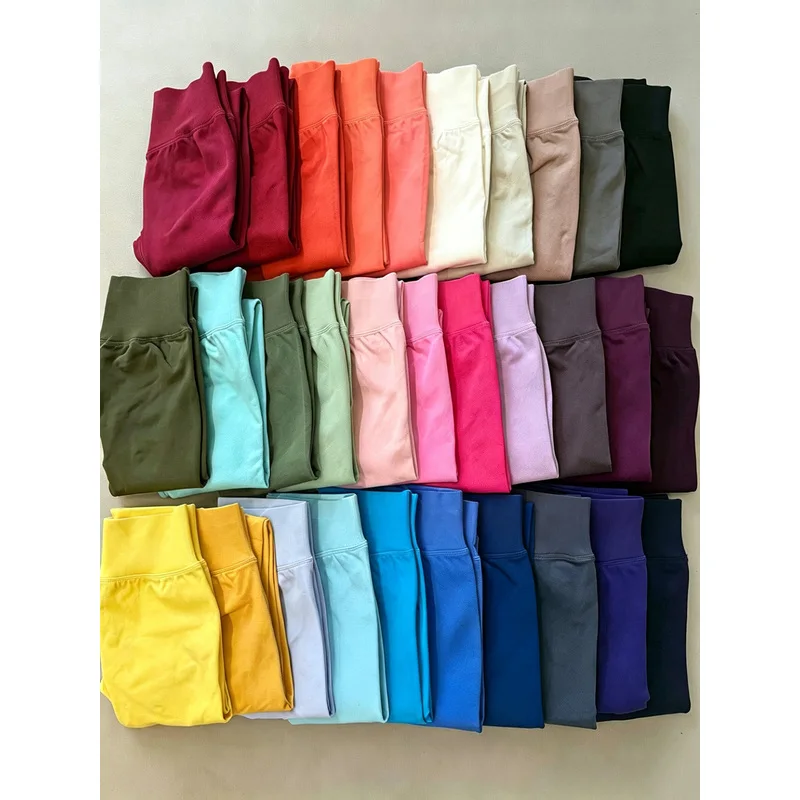 Denyf Impact Woman Seamless Sports Leggings Scrunch Bum Gym Legging Solid Workout Yoga Pants Low Waistband Sports Tights 2026