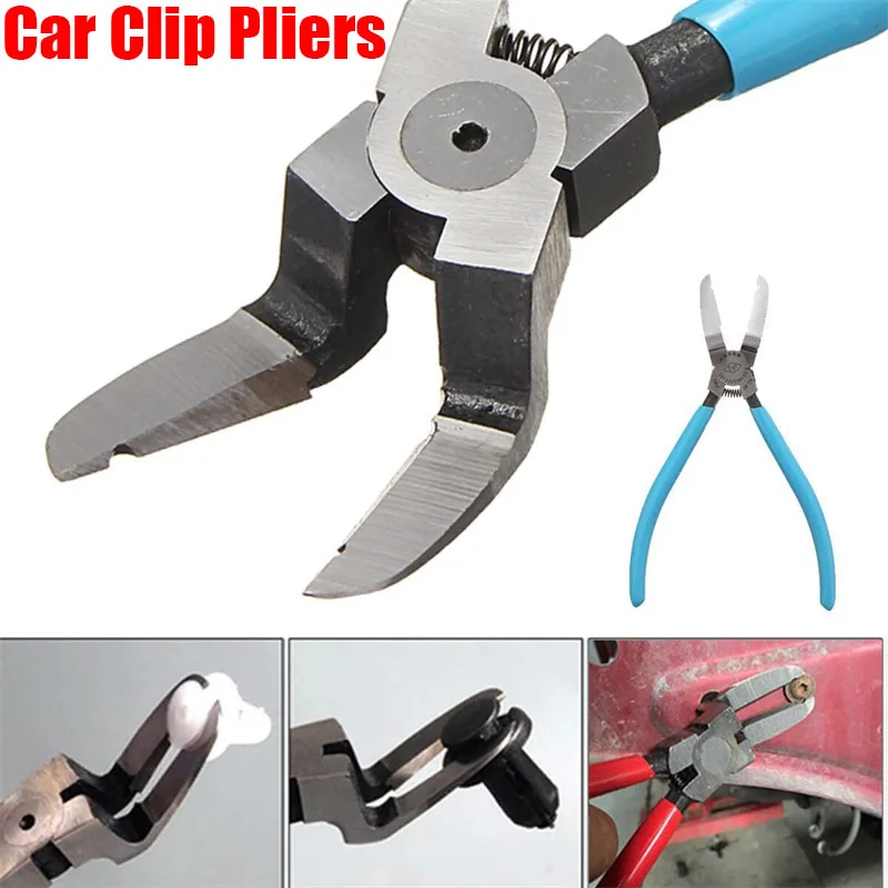 

Car Buckle Pliers Multifunctional Car Rivet Tightening Pliers Automobile Upholstery Clip Buckle & Willow Nail Disassembly Tools