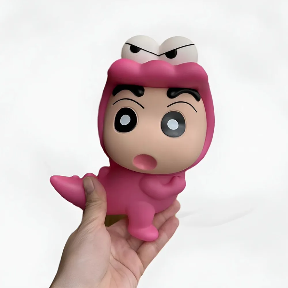 Crayon shin-chan anime kawaii figura waniyama sancosplay shinchan figuras grande ornamento de vinil brinquedo crianças presente figuras modelo pvc