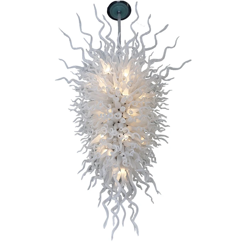 

Large Led Modern Pendant Dale Chihuly Murano Handmade Blown Glass Chandelier Chinese Supplier Artistic Hanging Light