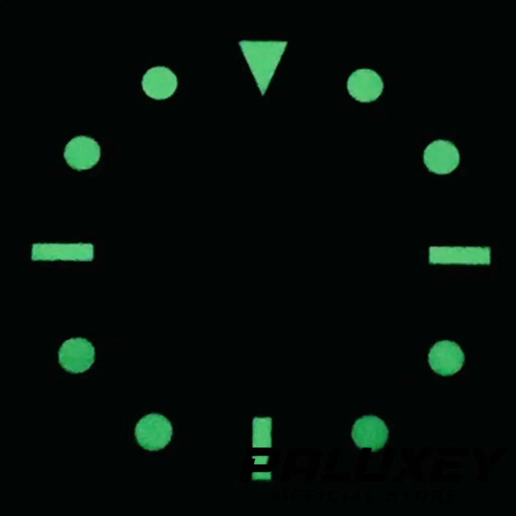 29 مللي متر العقيمة أسود رمادي ساعة الطلب مضيئة ساعة وجوه لحركة NH35 NH36 ETA 2824 2836 ميوتا 8215 Mingzhu DG2813 3804