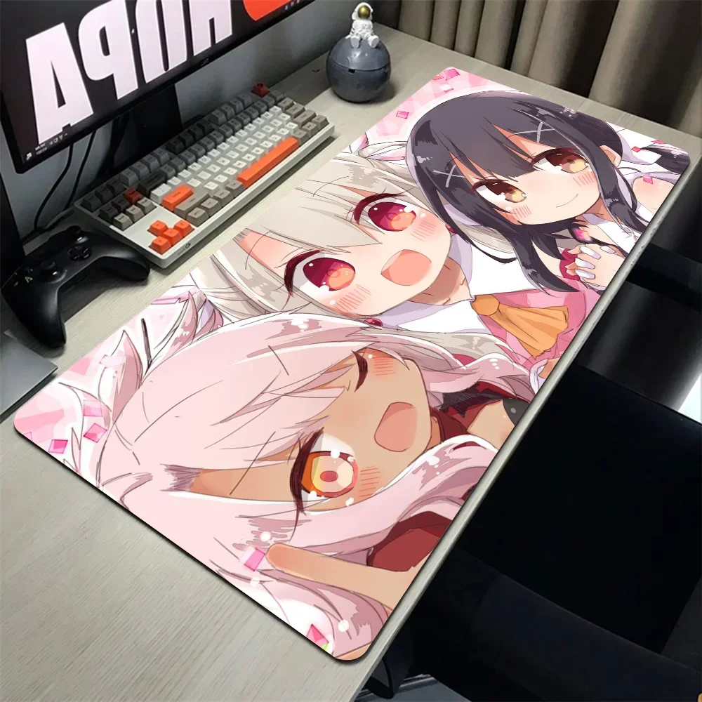 1pc Fate Kaleid Liner Prisma Illya Anime Floor Mat Mouse Mat Desk Mat With Pad Gaming Accessories Prime Gaming XXL