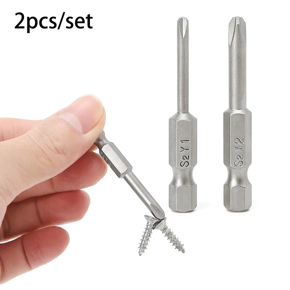 Multipurpose 14'' Hex Shank Triwing Y Tip Head Screwdriver Bits Limited Edition 2Pcs Special Price Limited Quantity