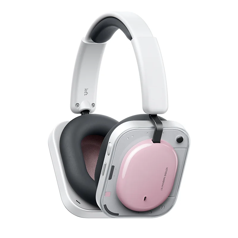 Nothing Headphone (a) Wireless On-Ear Headphones with Active Noise Cancellation, Up to 135h Battery, Hi-Res, Space Audio, Touch