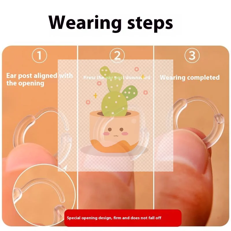 10 قطعة الراتنج غير مرئية واضح الأذن هوب أقراط منع الحساسية Bioplast الغضروف اللولب القرط ثقب المجوهرات