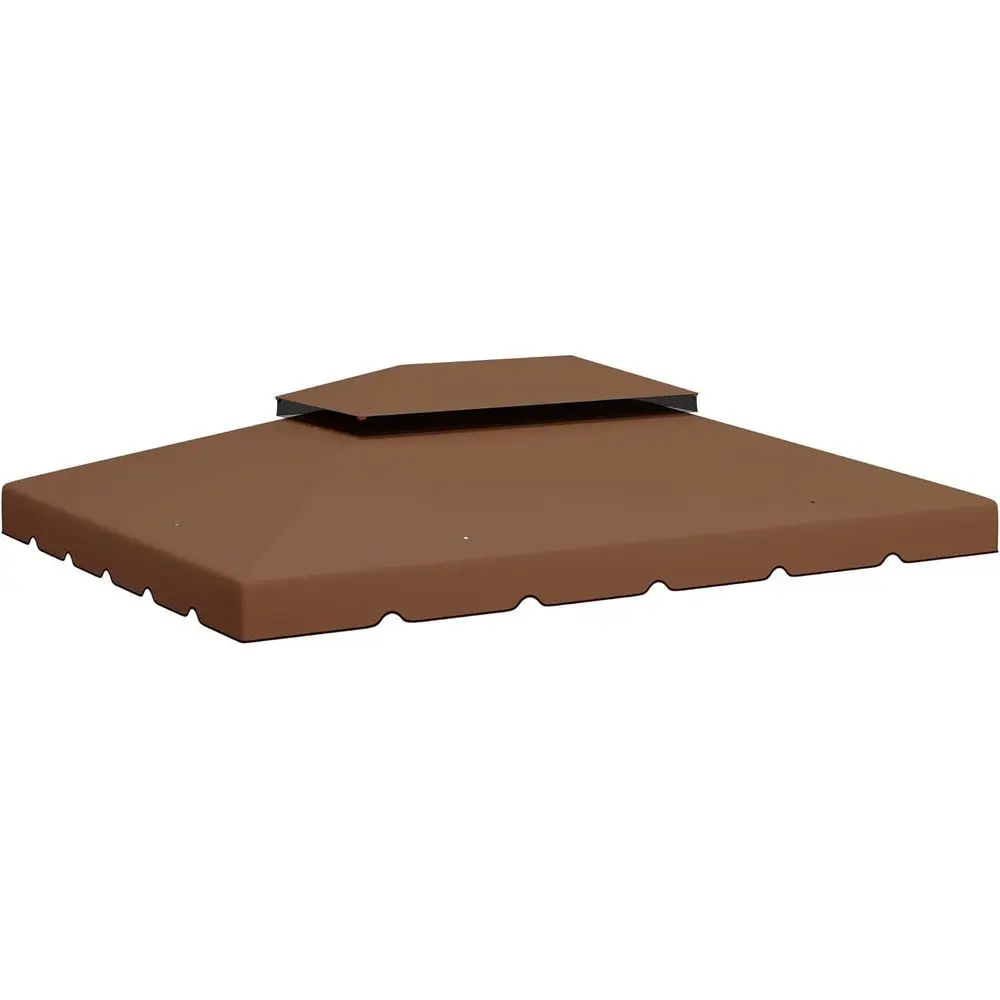 

13ft x 10ft Replacement Gazebo Top Cover with Double Ventilation for Outdoor Patio