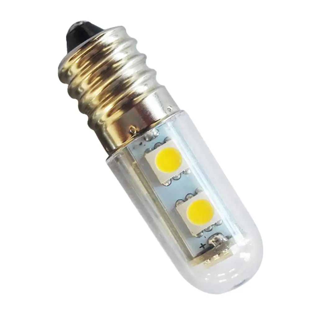 LED Corn Light Freezer Fridge Bulb 7 SMD 5050 LED Lamp 220V Mini Warm /white