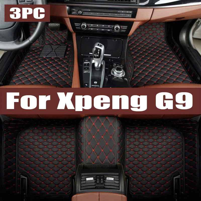 

for Xpeng G9 2022 2023 Floor Mats Waterproof Non-slip Foot Pads TPE Car Mats