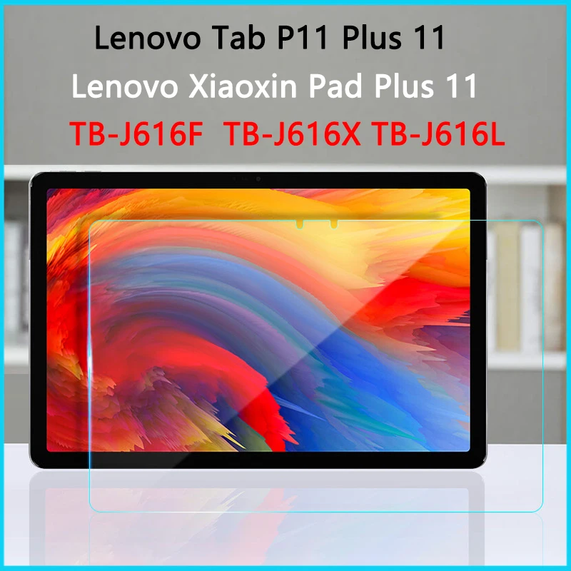 (3 Pack) Tempered Glass For Lenovo Xiaoxin Pad Tab P11 Plus 11 2021 TB-J616F  TB-J616X TB-J616L Tablet Screen Protector Film