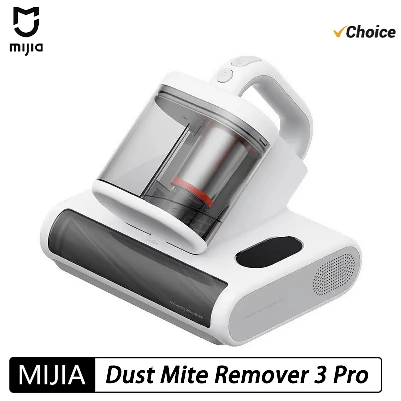 Aspirateur anti-acariens sans fil MIJIA Mite Remover 3 Pro avec stérilisation UV et désinfection, aspiration 17 kPa, portable, pour la maison et le lit, 1 vendu