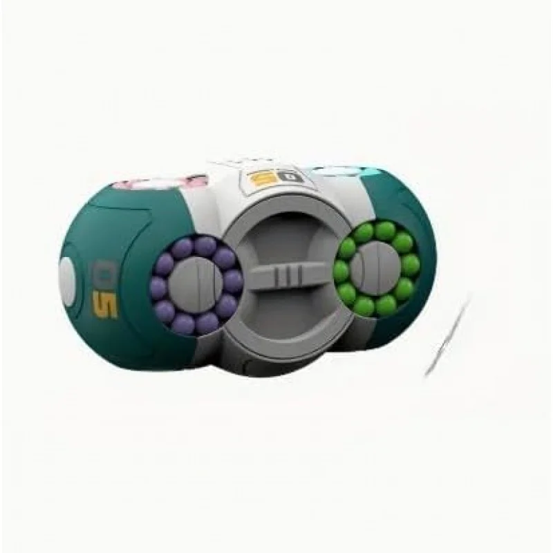 

3D-цилиндрическая игрушка-головоломка-куб — прочная смола из АБС-пластика, яркие бусины для взрослых и подростков, идеально подходят для Хэллоуина, Рождества, Дня Благодарения