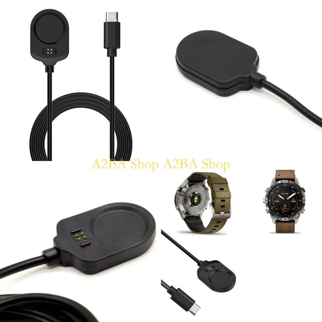 

A2BA Зарядка док -кабель для спортсмена MARQ2/Adventure/Captain/Golfer Wwatch USB C Зарядное адаптер
