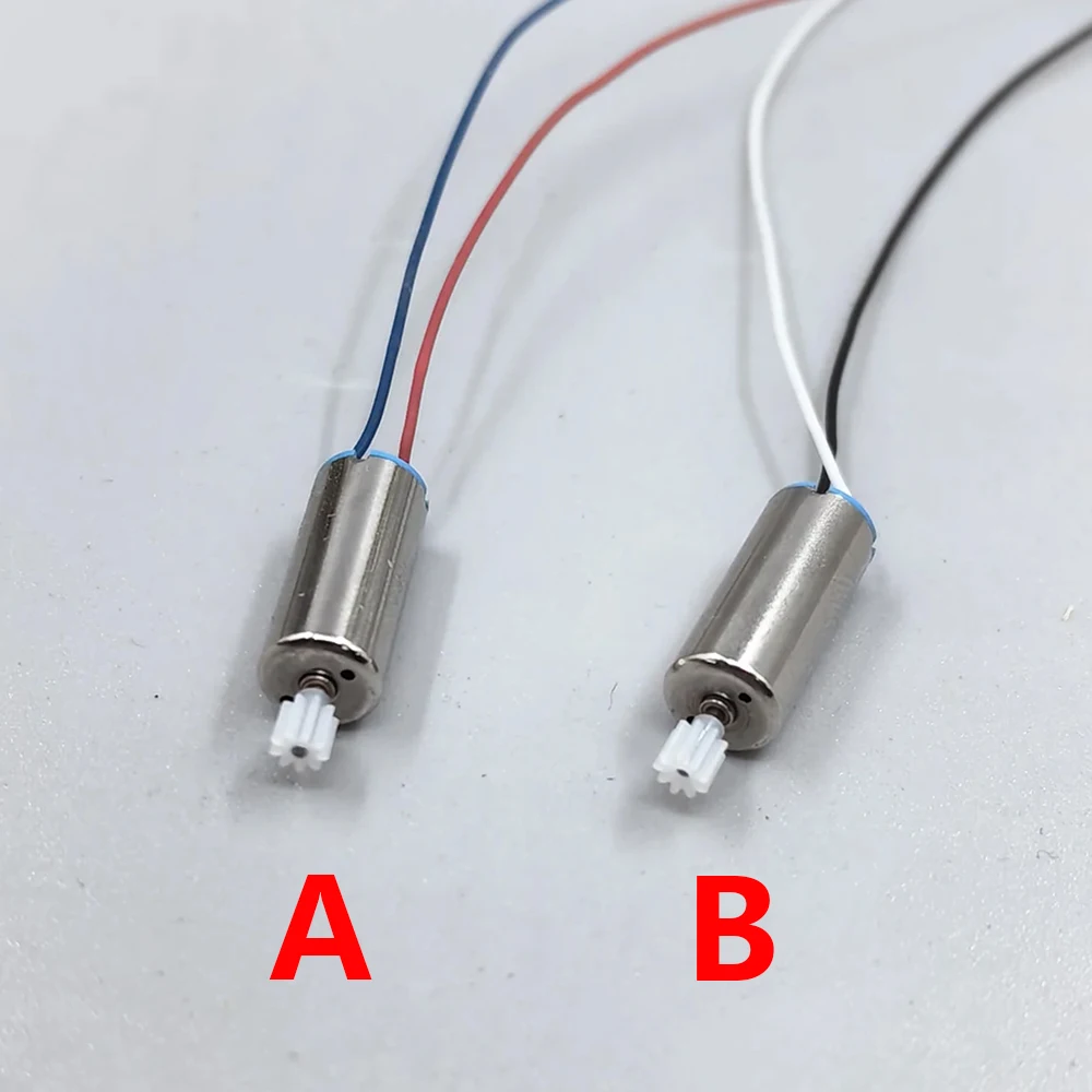Mini 716 Coreless Motor Motor de alta velocidade, 9T-Teeth Plastic Gear para UAV Drone, DC 1.5V-4.2V 3V 3.7V, 1Pc