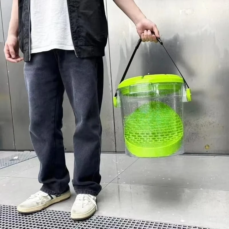 High Beauty Durable Grit Guard, Two Bucket Car Wash Sand Filter, Plastic Stone Separator Grid, Auto Detailing Dirt Trap Tool