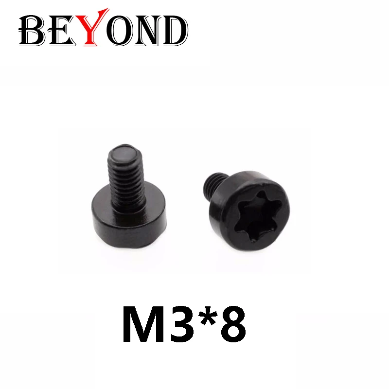 BEYOND 50pcs M3*8 M3x8 M3 CNC Side Hole Screw Tool Accessories For Internal External Threading Turning Tools Holder 12.9 Level