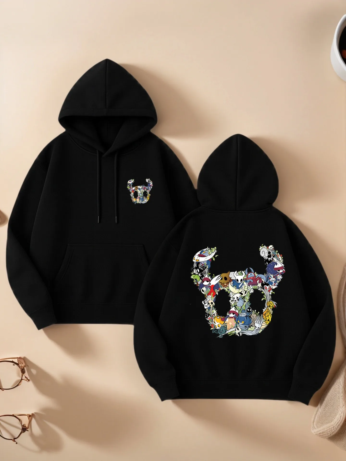 

Женская толстовка с рисунком, мультяшный принт, повседневный стиль, мягкая ткань, повседневная повседневная одежда, для подростков