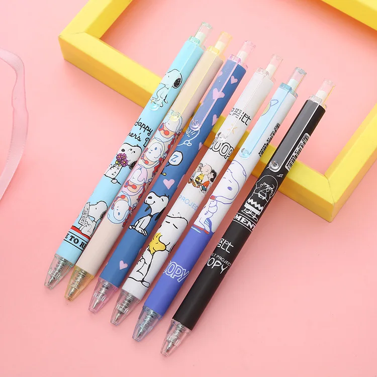 12/60 Pcs Press Neutral Water Pens Set High Beauty Student Creative Office Stationery Writing Supplies