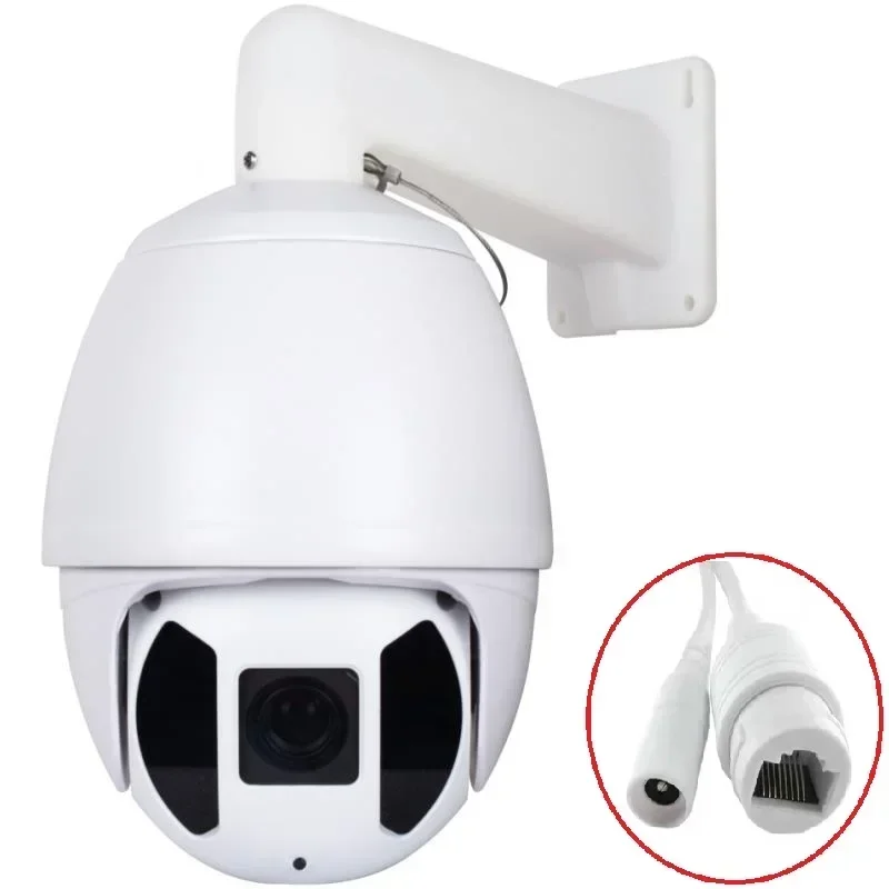 

8MP 4K Ptz Network Camera with 30X Optical Zoom Lens Rotate 360 Degrees