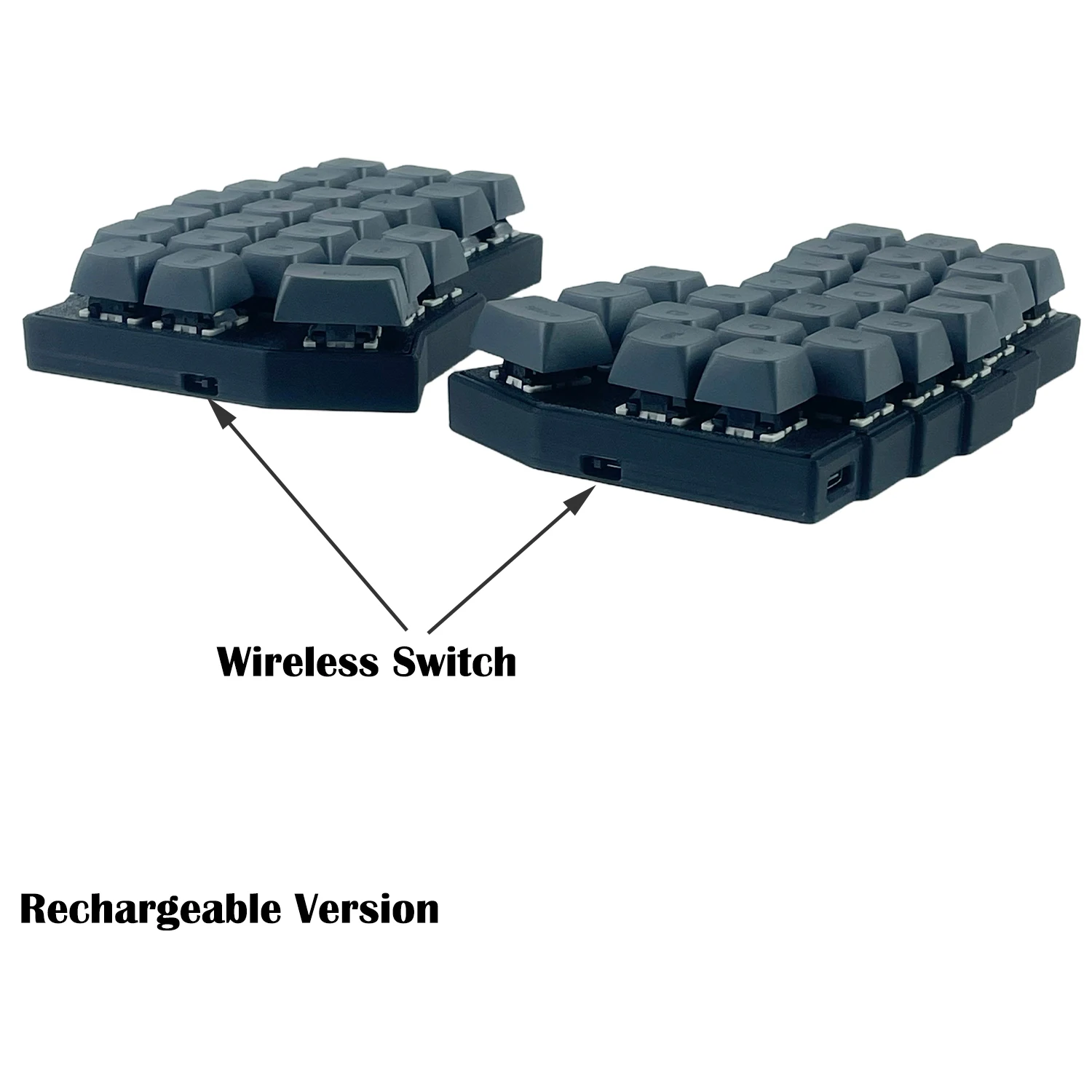 CORNE V4 2.4G Wireless MX Mechanical Keyboard Hot-swappable Split