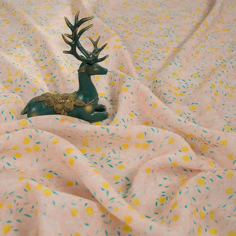 

High-End Breathable Ramie, Healthy Natural Fabric, Vintage Oil Painting Print for DIY Clothing, Dress, Chinese Style Sewing 20