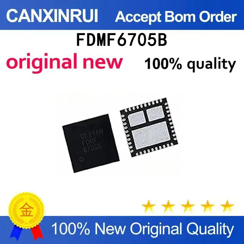 (5 PCS)  FDMF6705B 6705B FDMF6705V 6705V QFN brand new original