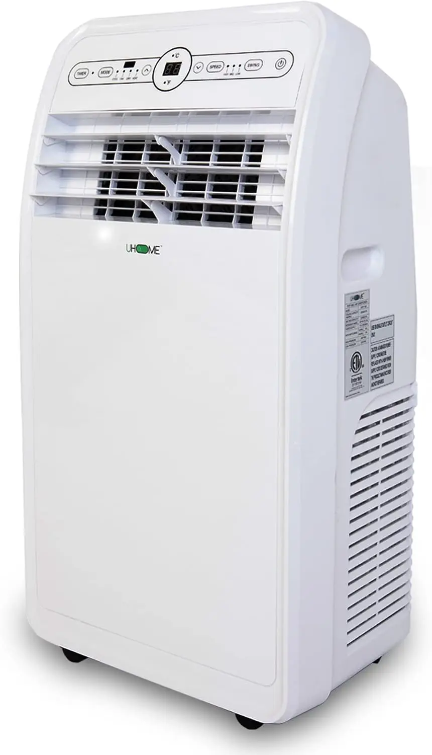 12000 BTU Portable Air Conditioner w/Heater up to 450 Sq. Ft, Ac Heater Combo Window Unit, Portable AC Unit with Dehumidifier &
