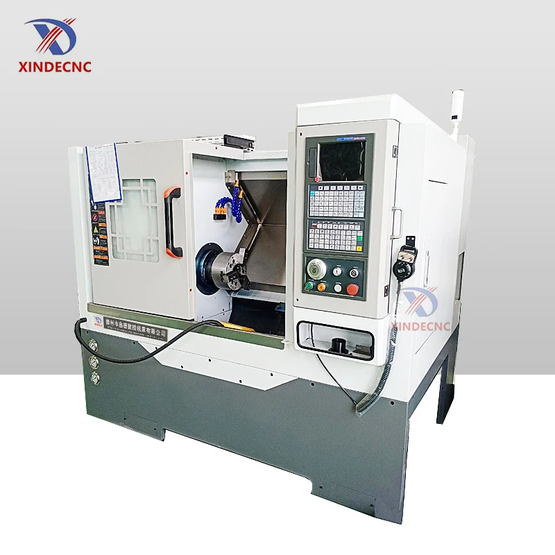 High Quality TCK40L Inced Bed CNC Lathe Turning And Milg Compound Hining Center