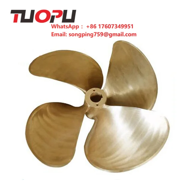 Large Marine Bronze Propeller for Sale,ship Brass Propeller