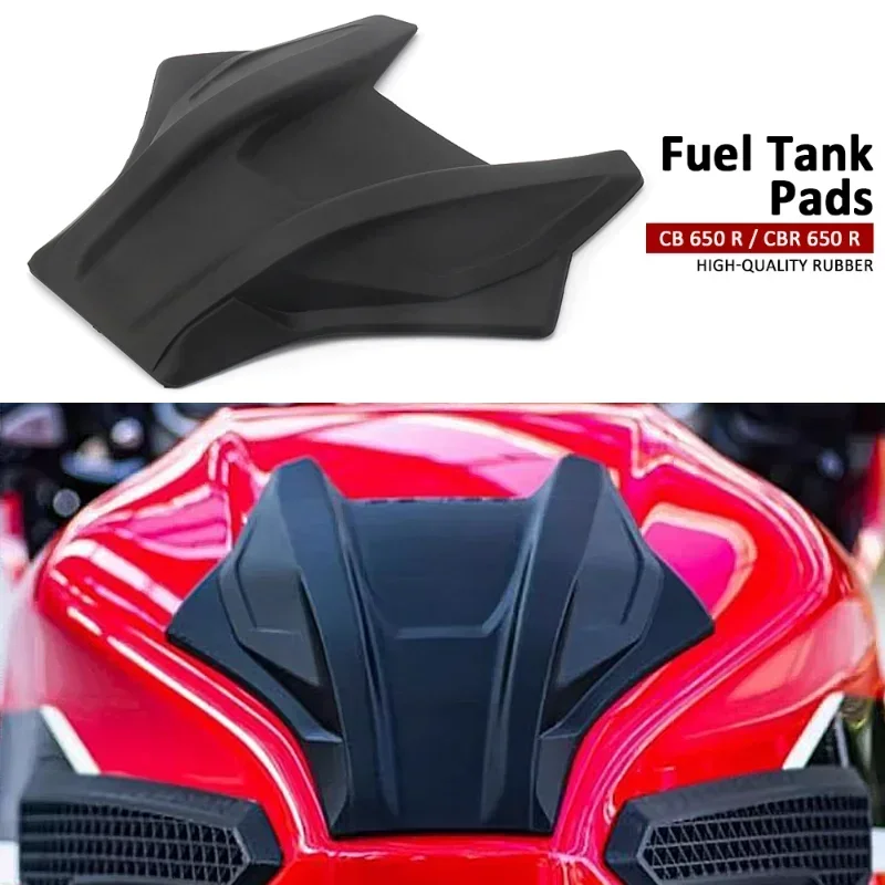 For HONDA Stickers CBR650R CBR 650R CB650R CB 650 R Motorcycle Accessories Fuel Tank Pads Middle Tank Decal Protector Tankpad