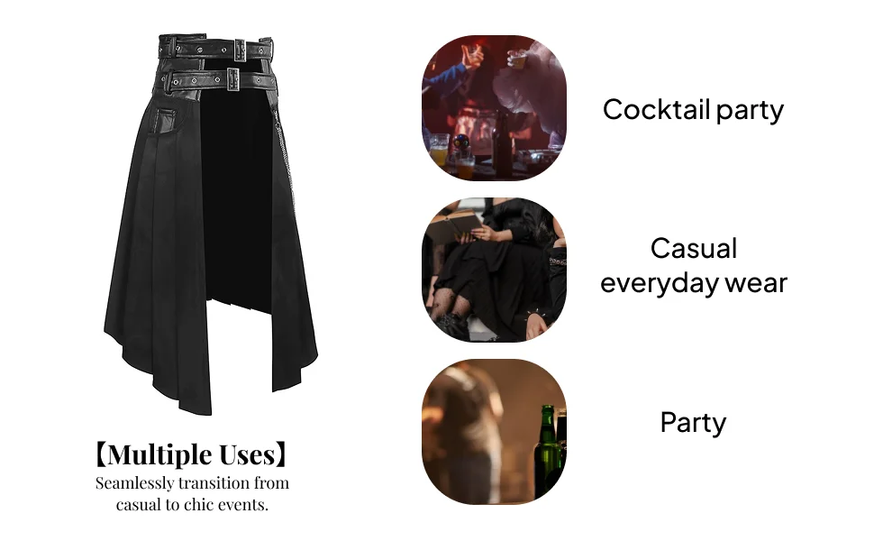 streetwear-hip-hop-skirt-pants-man-gothic-punk-metal-chain-a-line-long-skirt-for-men’s-cosplay-event