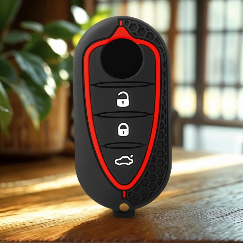 

Силиконовый держатель для ключей для Alfa Romeo Giulietta Myth Junior 4C Romeo Mito Myth 159 GTO GTA, автомобильный пульт дистанционного управления, автомобильные аксессуары