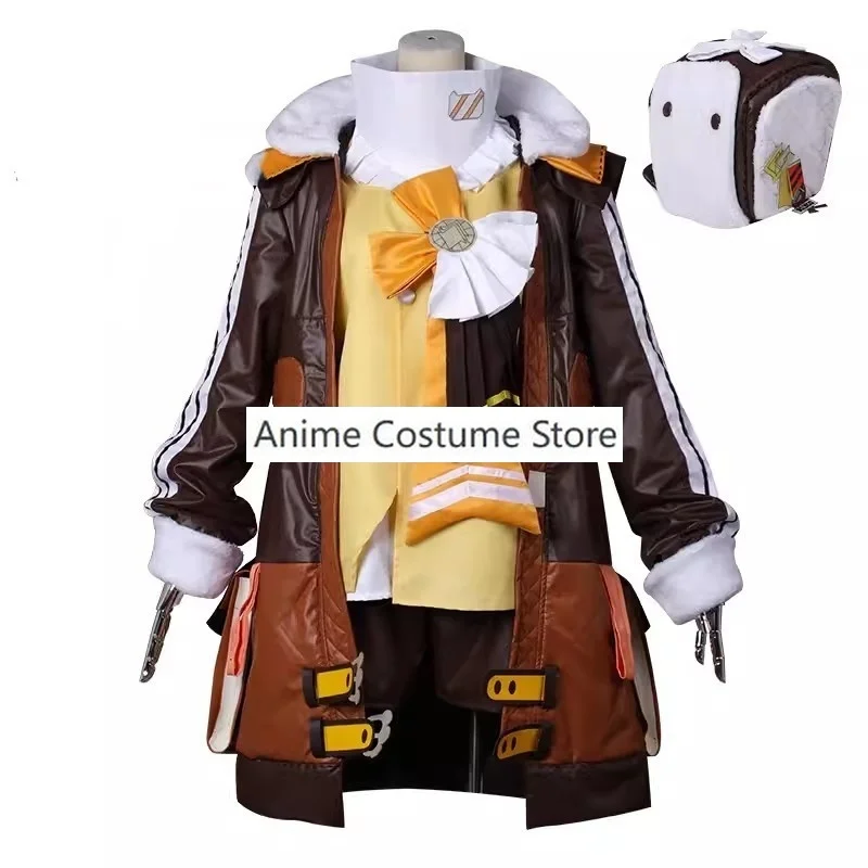 Hook Cosplay Costume Wig Honkai: Star Rail Woman Character Hook Lolita Game Uniform Halloween Christmas Party Outfits Hair