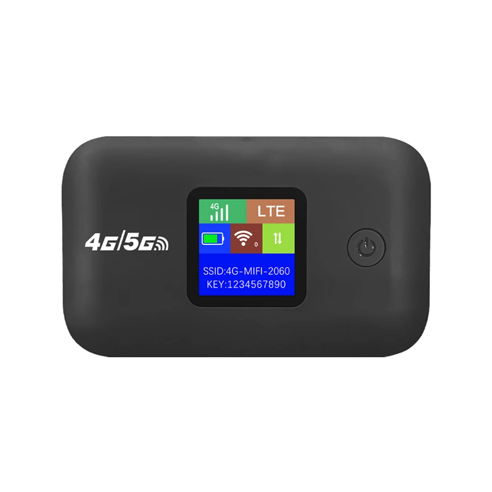 Mini Mobile Hotspot 150Mbps Wireless Portable Router 3000mAh Mobile Pocket WiFi Router with SIM Card Slot 4G Pocket WiFi Router