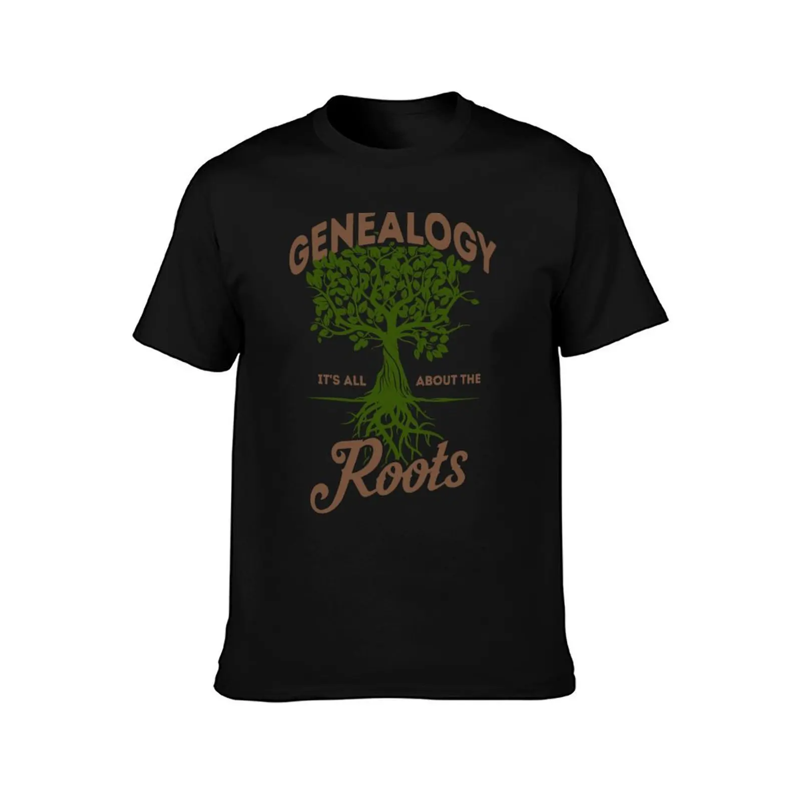 Genealogy! It's All About The Roots T-Shirt customs design your own graphic tee shirt vintage mens t shirt graphic