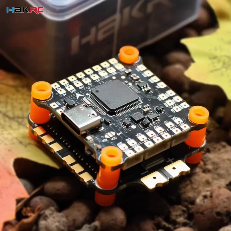 Controlador de vuelo HAKRC F405 V2 pila 8 bits/32 bits 55A/60A/65A 4 en 1 ESC 2-6S Dshot300/600 soporte para Dron de carreras con visión en primera persona