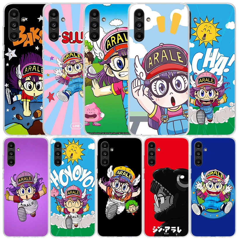 Dr Slump Arale Anime Phone Case For Samsung Galaxy A17 A37 A57 A16 A15 A14 A13 A56 A55 A54 A53 A36 A35 A34 A33 A26 A25 A24 A23 G