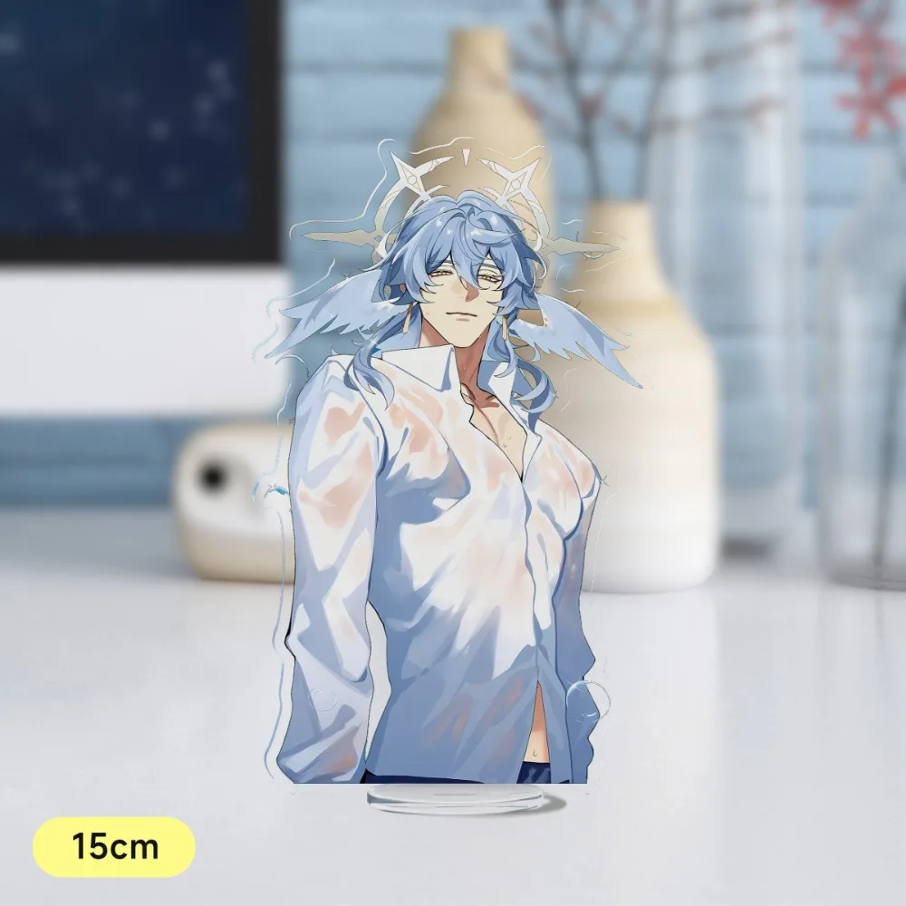Honkai Star Rail Hot Summer Series Acrylic Stand Blade Aventurine Wet Clothes Tabletop Display Game Peripheral Gift Keychain