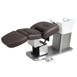 Massage Shampoo Bed Barber Shop Hair Salon Salon Rotating Bed Multifunctional Electric Smart Flushing Bed