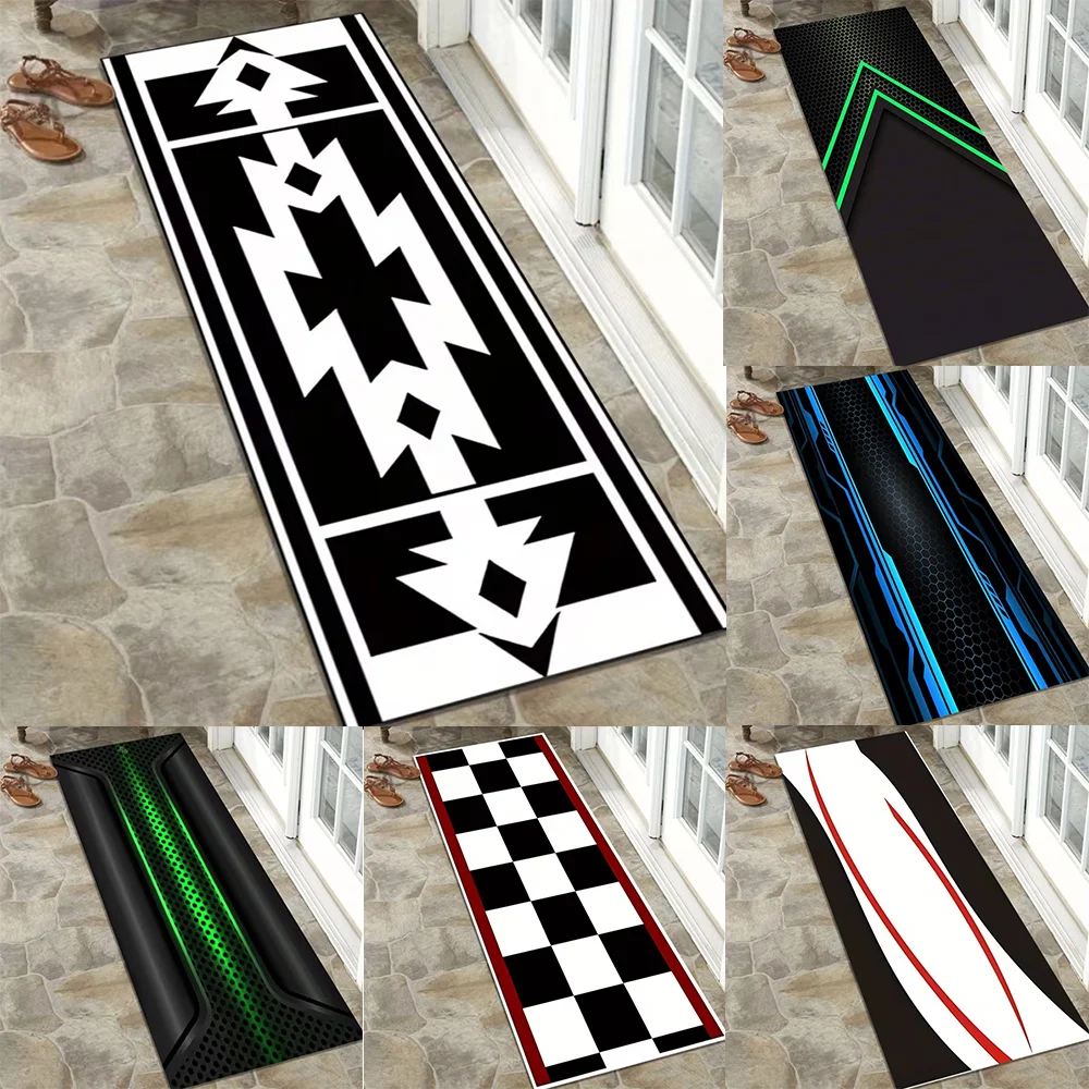 Alfombra de garaje para motocicleta, alfombra de carreras con pantalla de Moto, alfombra Kawasaki para área de motocicleta, alfombra antideslizante para decoración de suelo