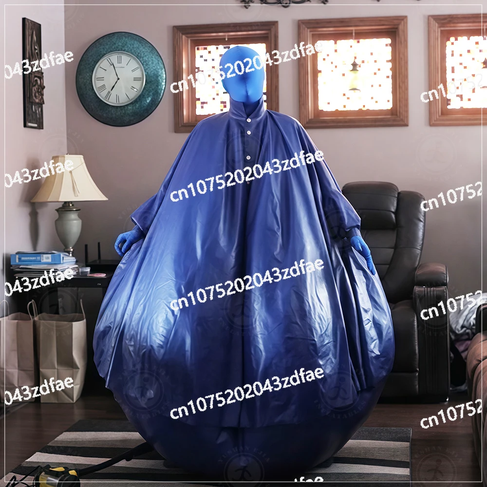 

New Design Customized Inflatable Double Layer Pvc Suit Inflatable Ball Game Suit Blueberry Suit for Events
