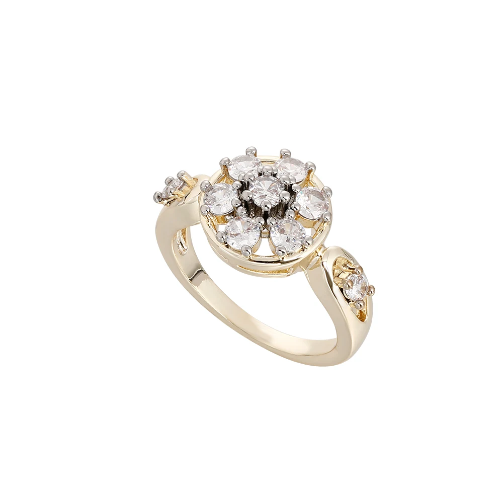 Ohrring-Set mit Schneeflocken-Cluster und eingelegten Zirkonia-Steinen, hohle Ohrringe, Ring, für festliche Anlässe, zarte, funkelnde Diamant-Accessoires, Geschenk zum Geburtstag oder für ein Date. – Detail 11