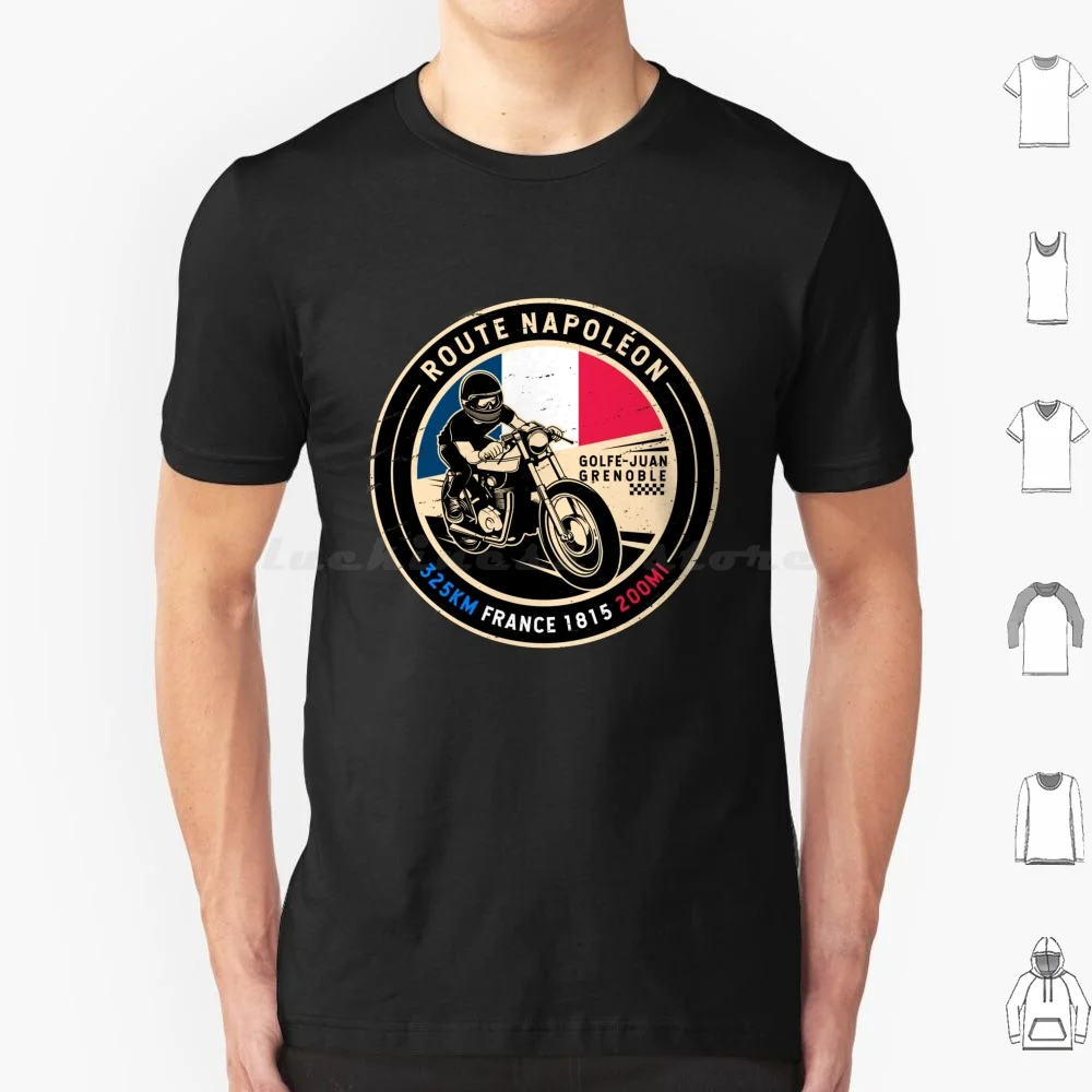 Route Napoléon France moto t-shirt hommes femmes enfants 6xl Route Napoléon Route Napoléon Europe histoire moto