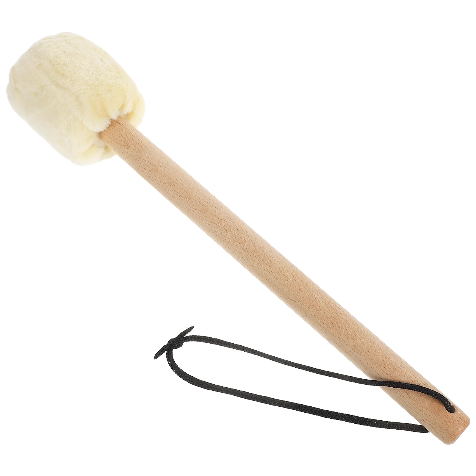 

Wood Bass Drumstick Non-Slip Smooth Handle Drum Mallet Instrument Accessory Portable Teaching Practice Performance