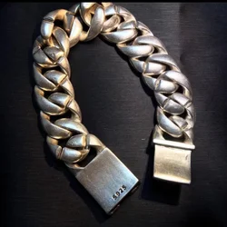 Tibetan Silver Bracelet Fashion Bracelet Personalized Simple Jewelry Exquisite Workmanship Couple Men Women Gift