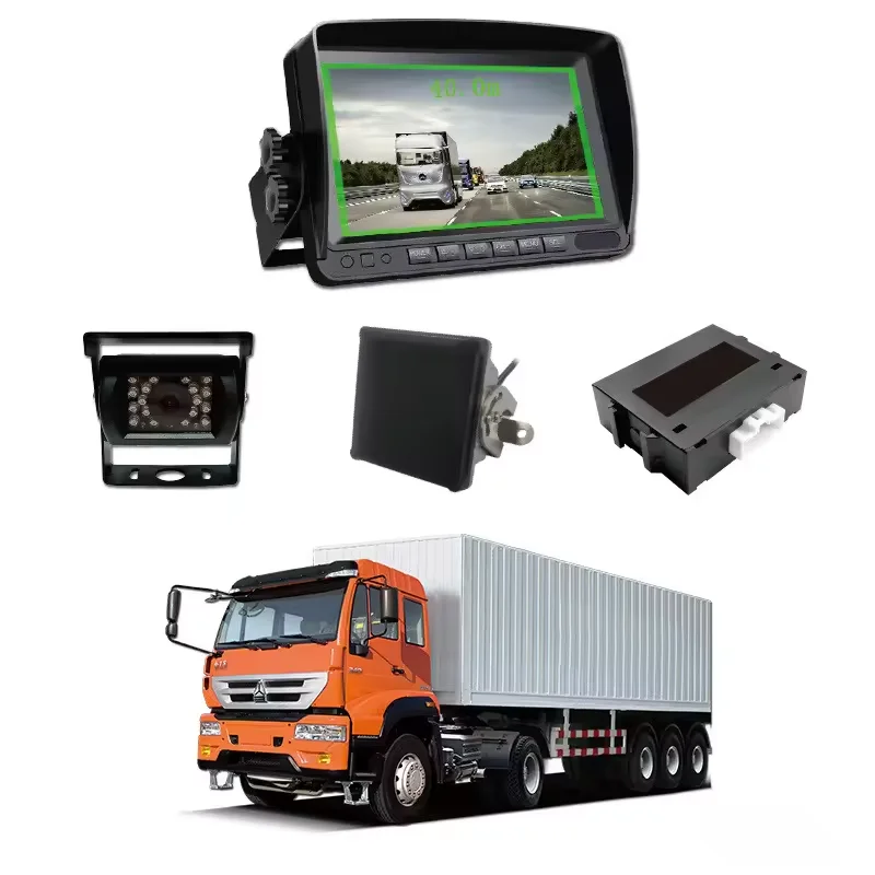 Heavy  Truck AI BSD Backup cameras for truck, trailer, van with waterproof  77ghz Radar Proximity Warning Systems