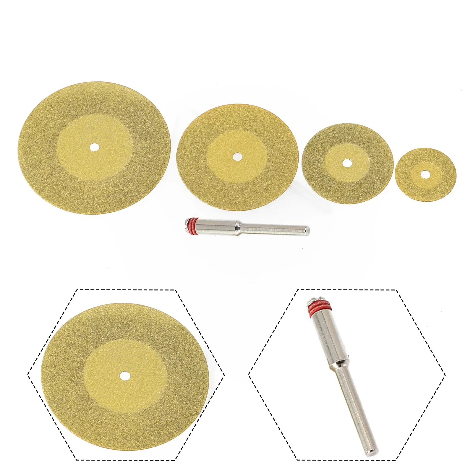 

Connecting Rod Diamond Saw Blade Parts Replacement Rotary Tools Coated Kit 20 30 40 50mm 3mm Shank Alternatives